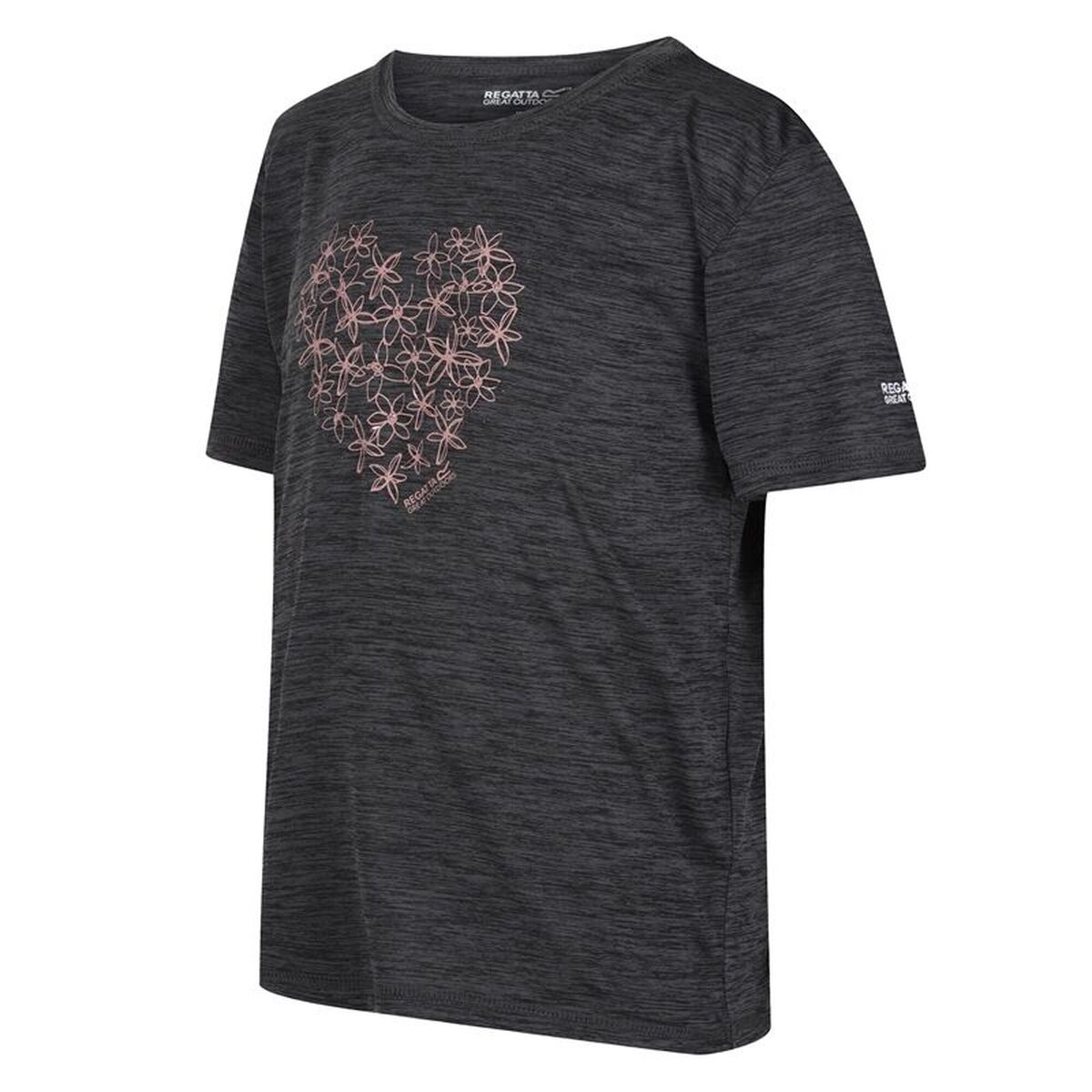 Child’s Short Sleeve T-Shirt Regatta RKT143-4ZQ Grey