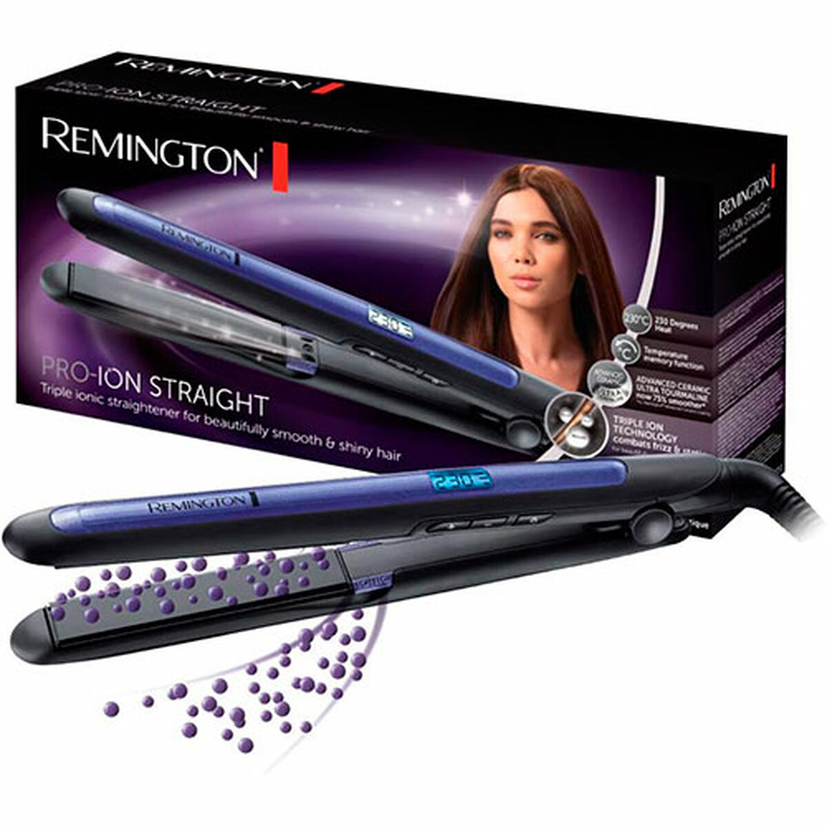 Hair Straightener Remington Black Hair Straightener Remington Black