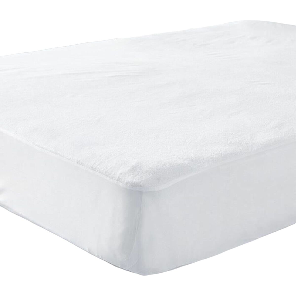 Mattress protector TODAY Essential Double bed 160 x 200 cm White Waterproof Mattress protector TODAY Essential Double bed 160 x 200 cm White Waterproof