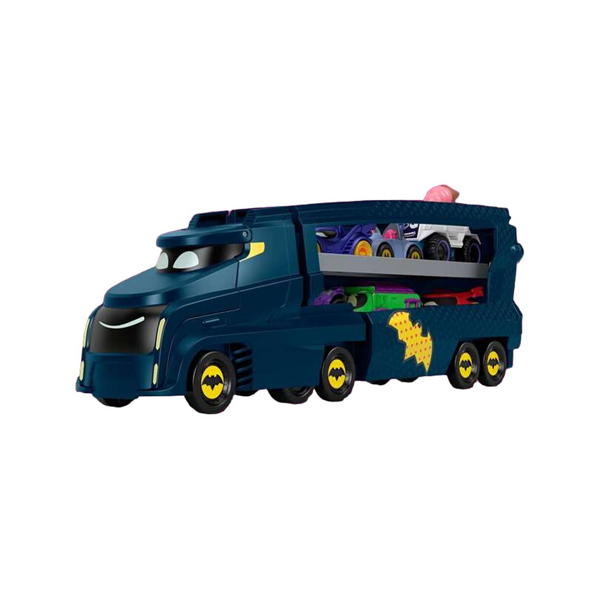 Vehicle Carrier Truck Fisher Price Batwheels Big Big Bam noir