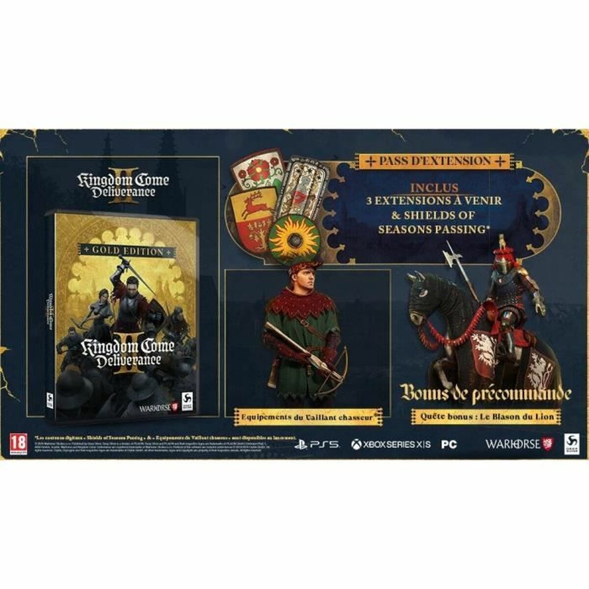 Xbox Series X Video Game Deep Silver Kingdom Come Deliverance II – Edition Gold