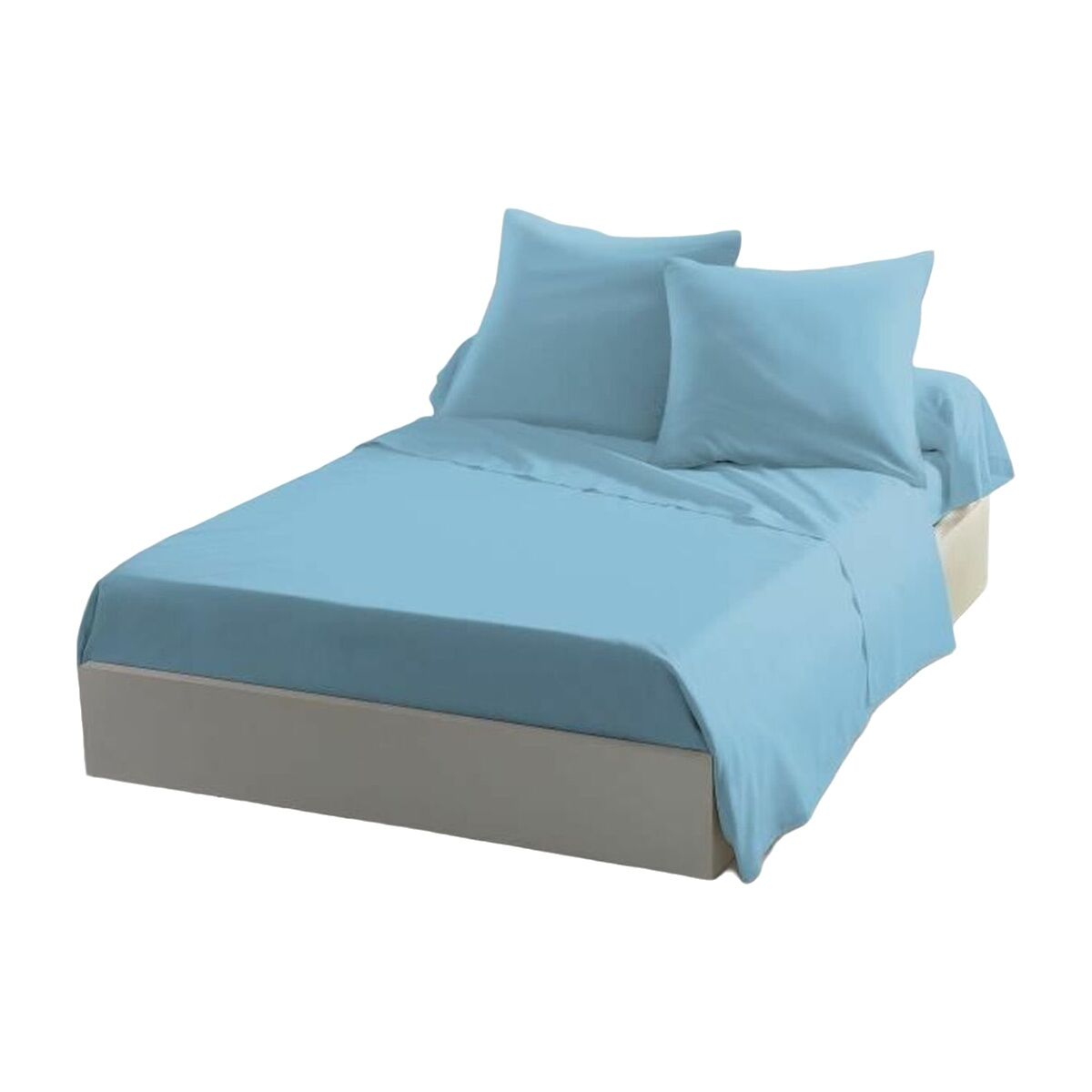 Top sheet HOME LINGE PASSION Sky blue 240 x 300 cm Top sheet HOME LINGE PASSION Sky blue 240 x 300 cm