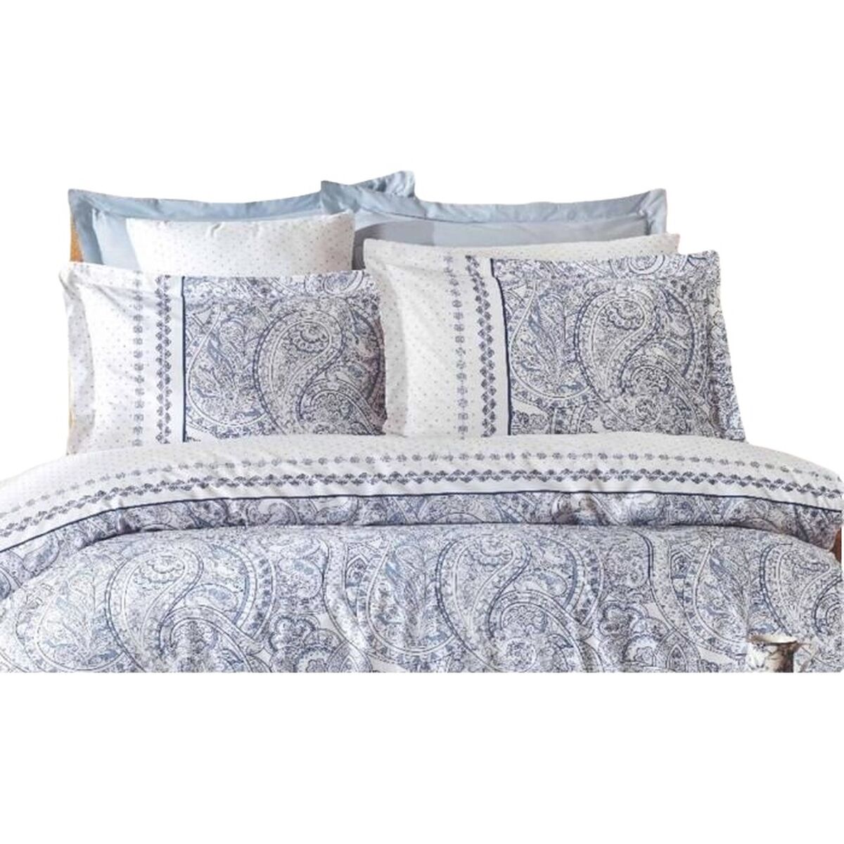 Duvet cover set Blue Super king 3 Pieces