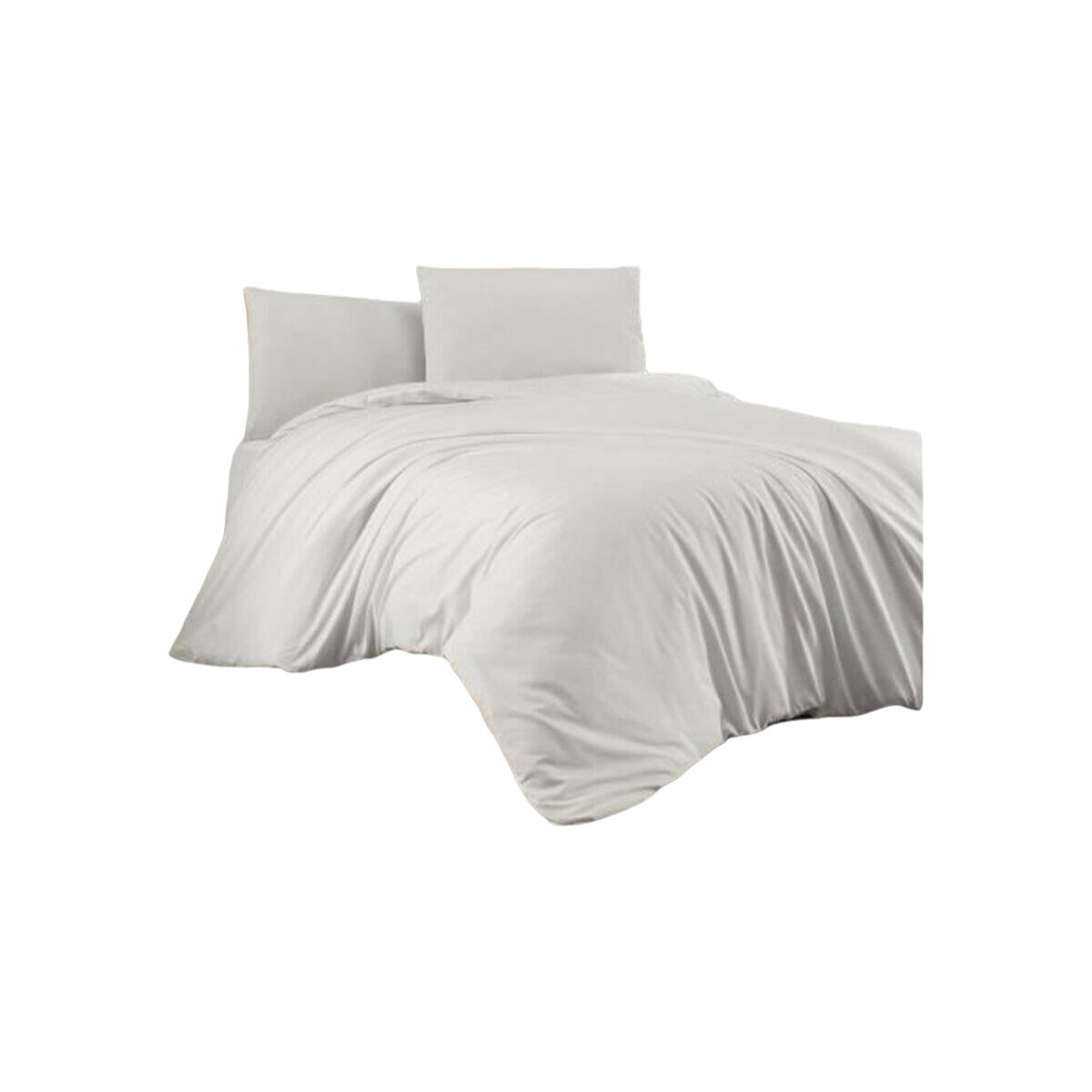 Duvet cover set White Super king 3 Pieces