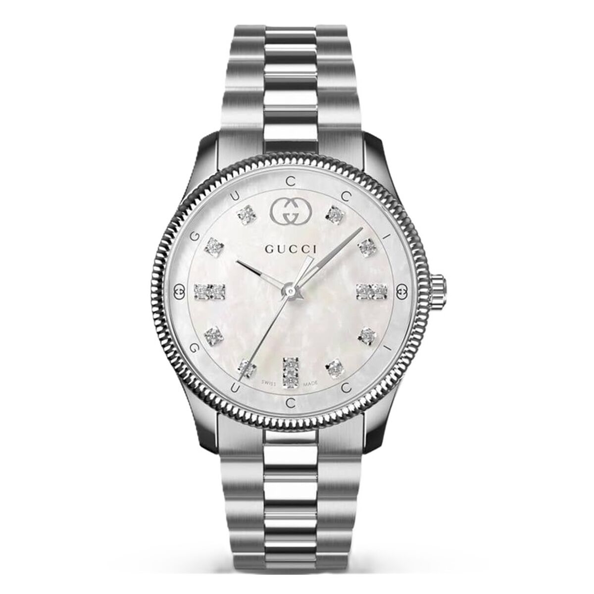 Ladies’ Watch Gucci YA1265064 Silver