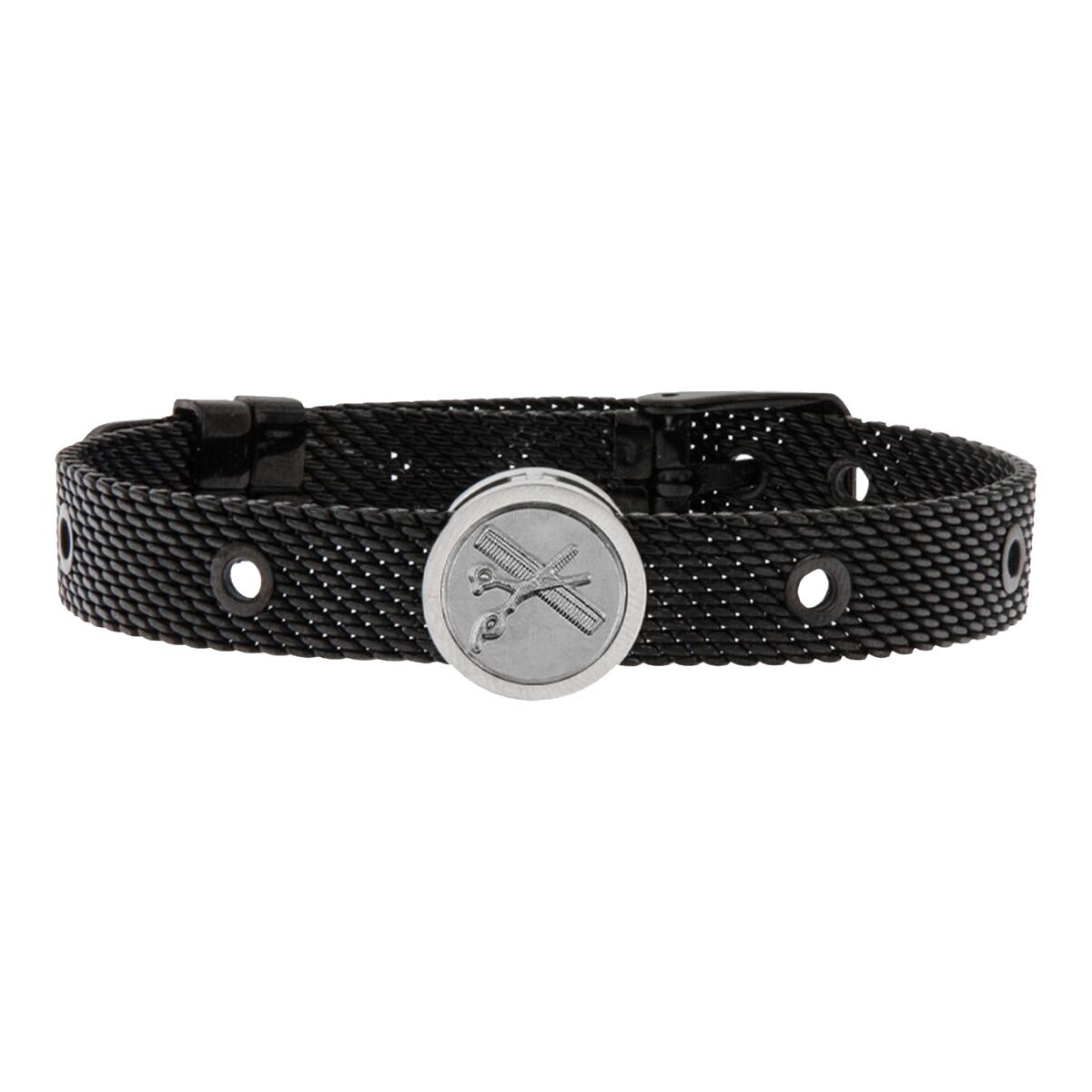 Unisex Bracelet Hairstylist Talent Jewels TJA-3-19-03-2-235 Black