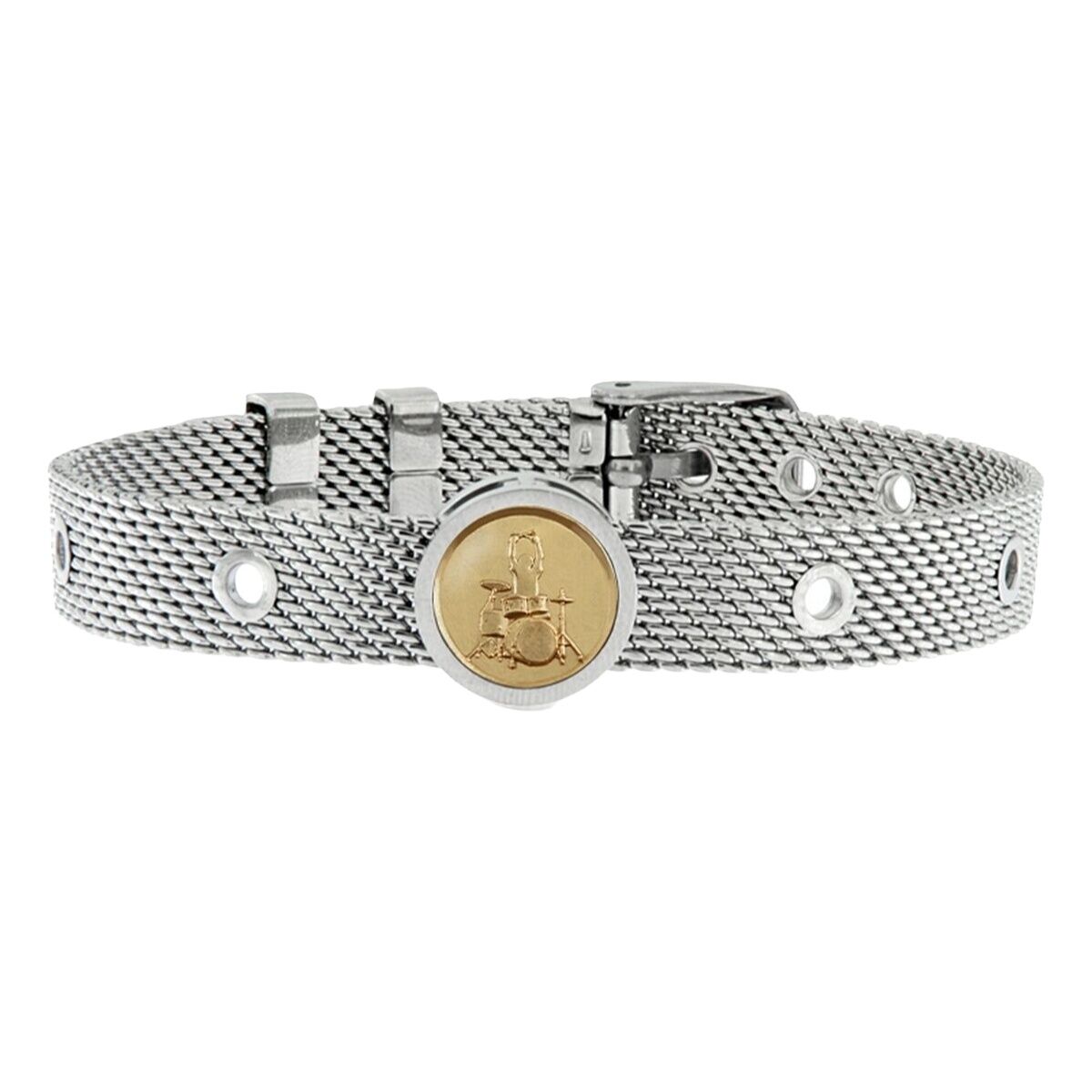 Unisex Bracelet Drummer Talent Jewels TJA-4-01-01-1-235 Silver