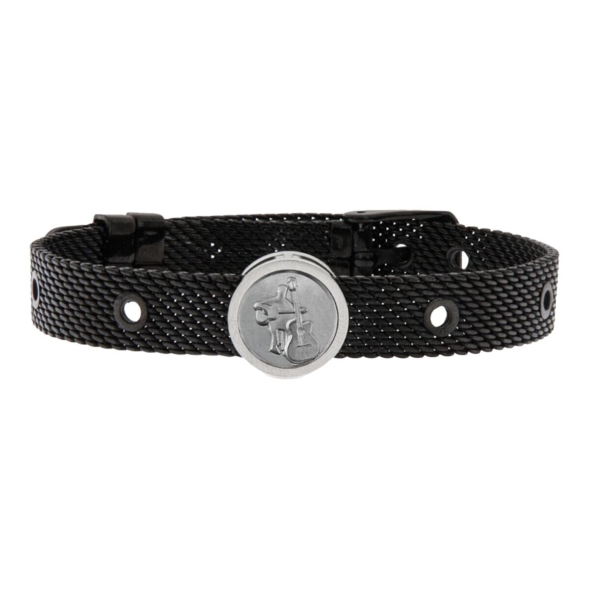 Unisex Bracelet Guitarist Talent Jewels TJA-4-03-03-2-235 Black