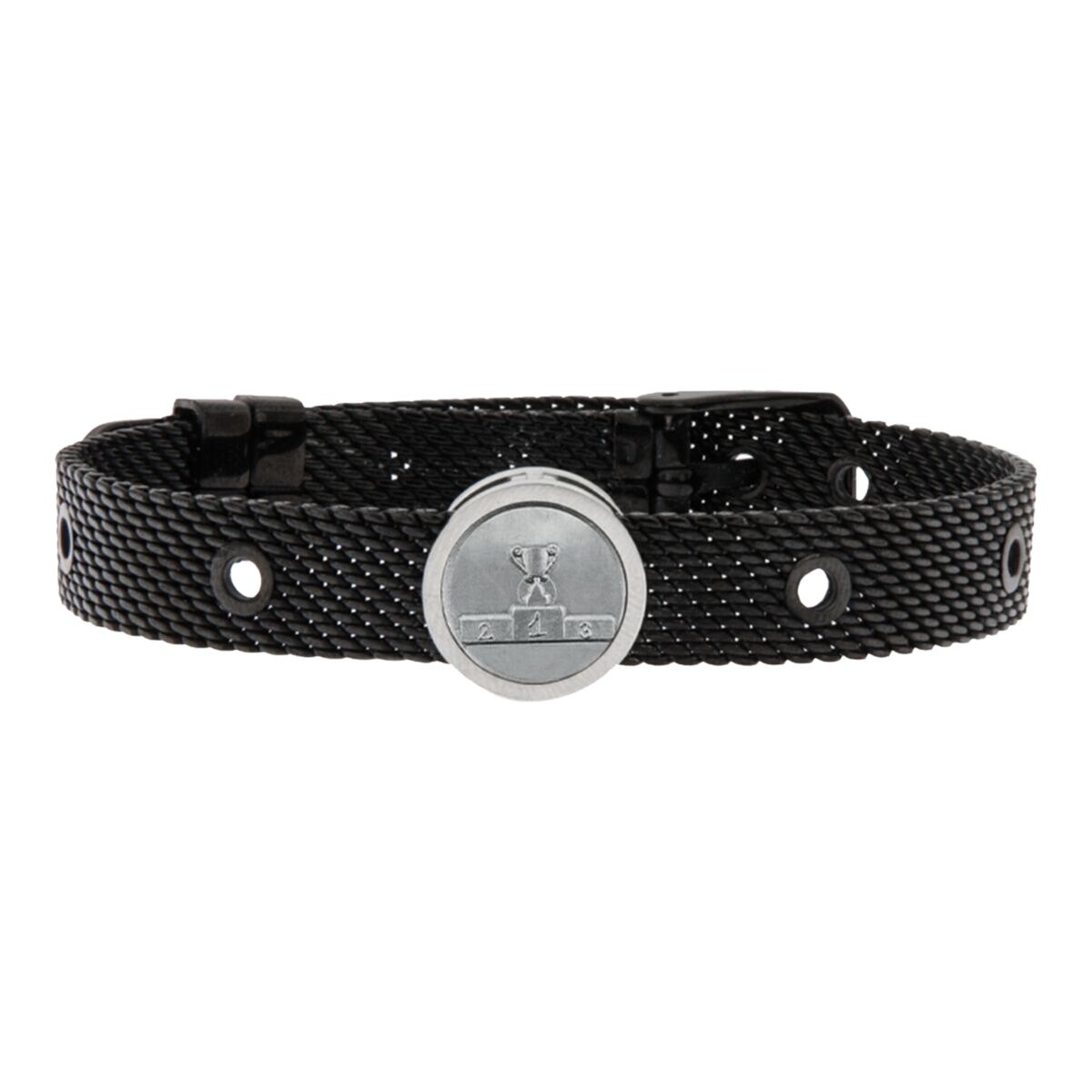 Unisex Bracelet Competitive Talent Jewels TJA-5-04-03-2-235 Black