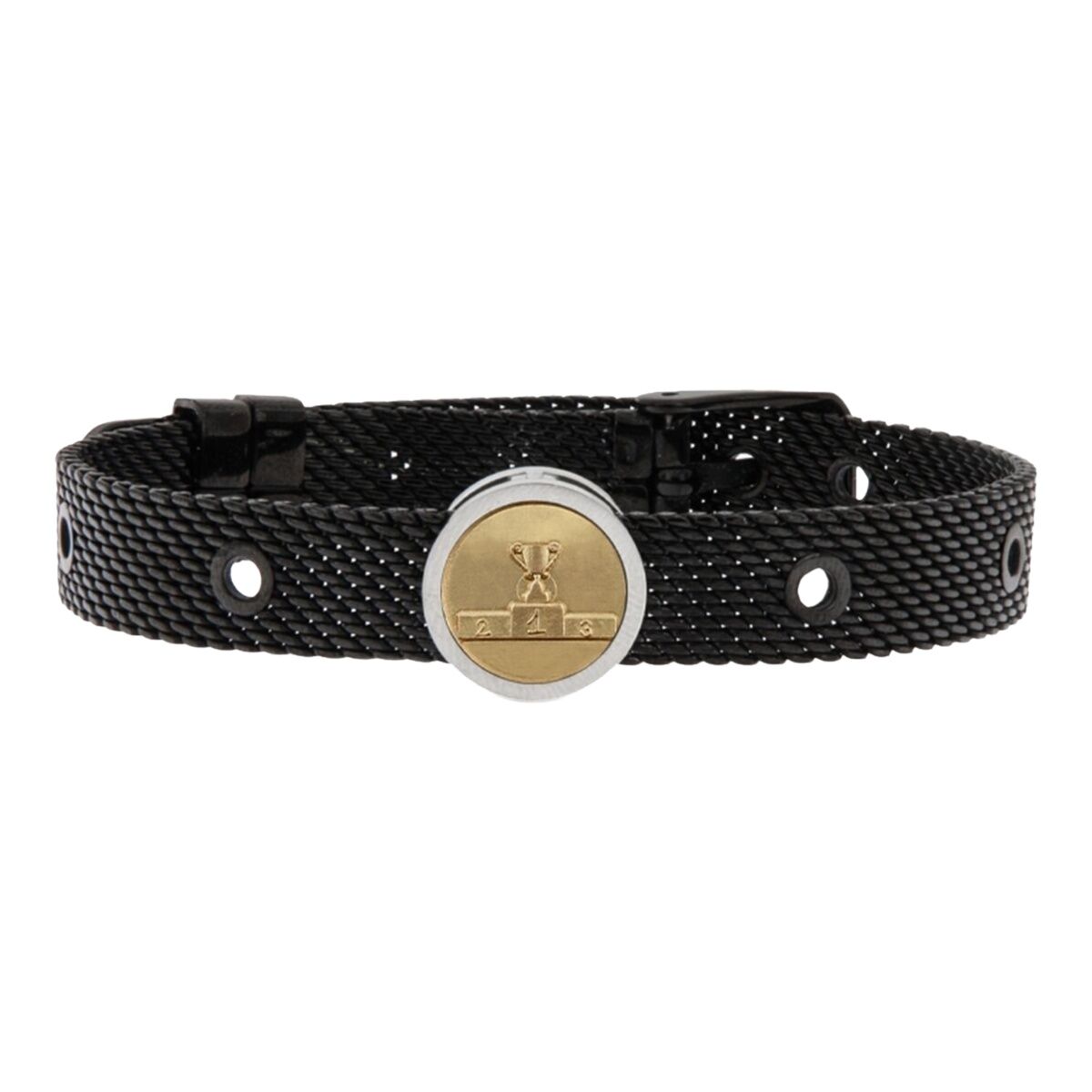 Unisex Bracelet Competitive Talent Jewels TJA-5-04-01-2-235 Black