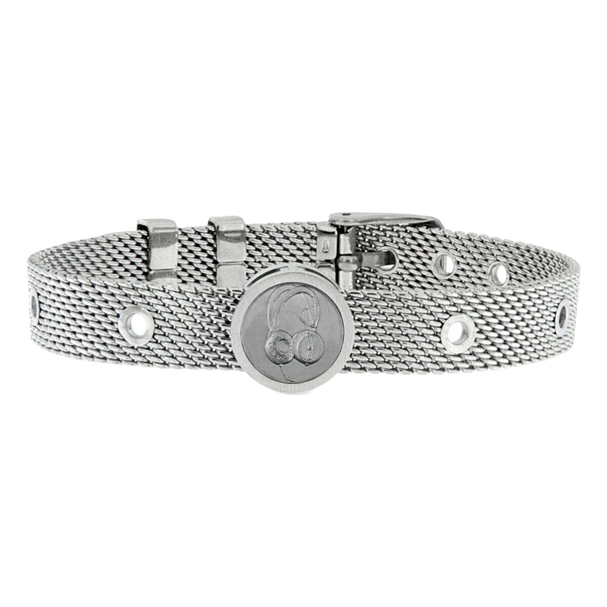 Unisex Bracelet Deejay Talent Jewels TJA-4-05-03-1-235 Silver