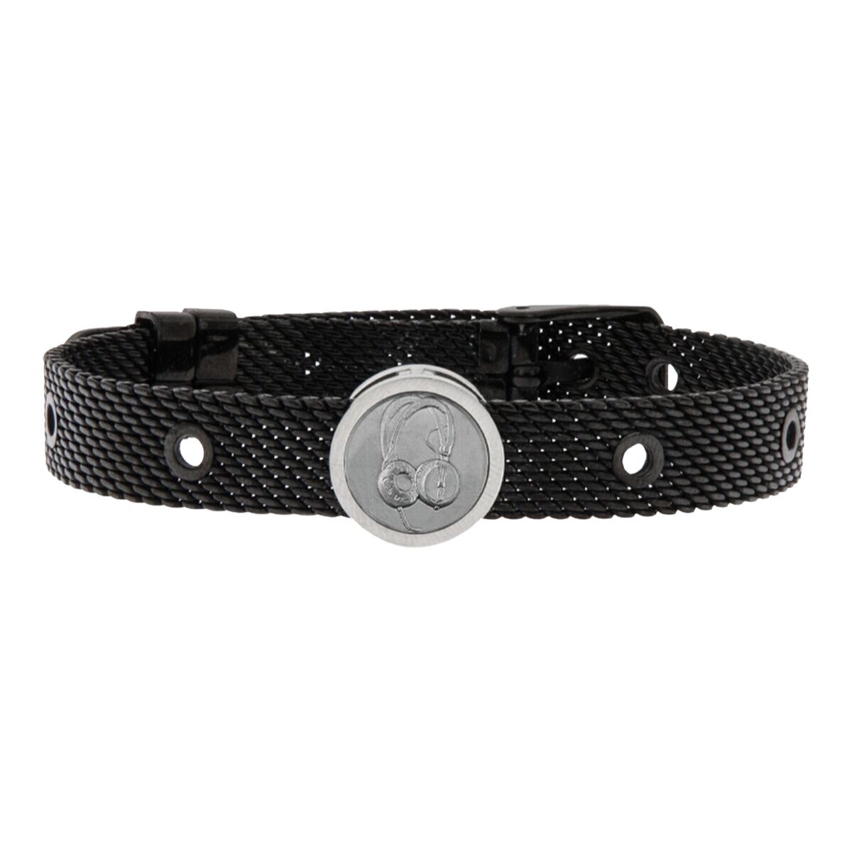 Unisex Bracelet Deejay Talent Jewels TJA-4-05-03-2-235 Black