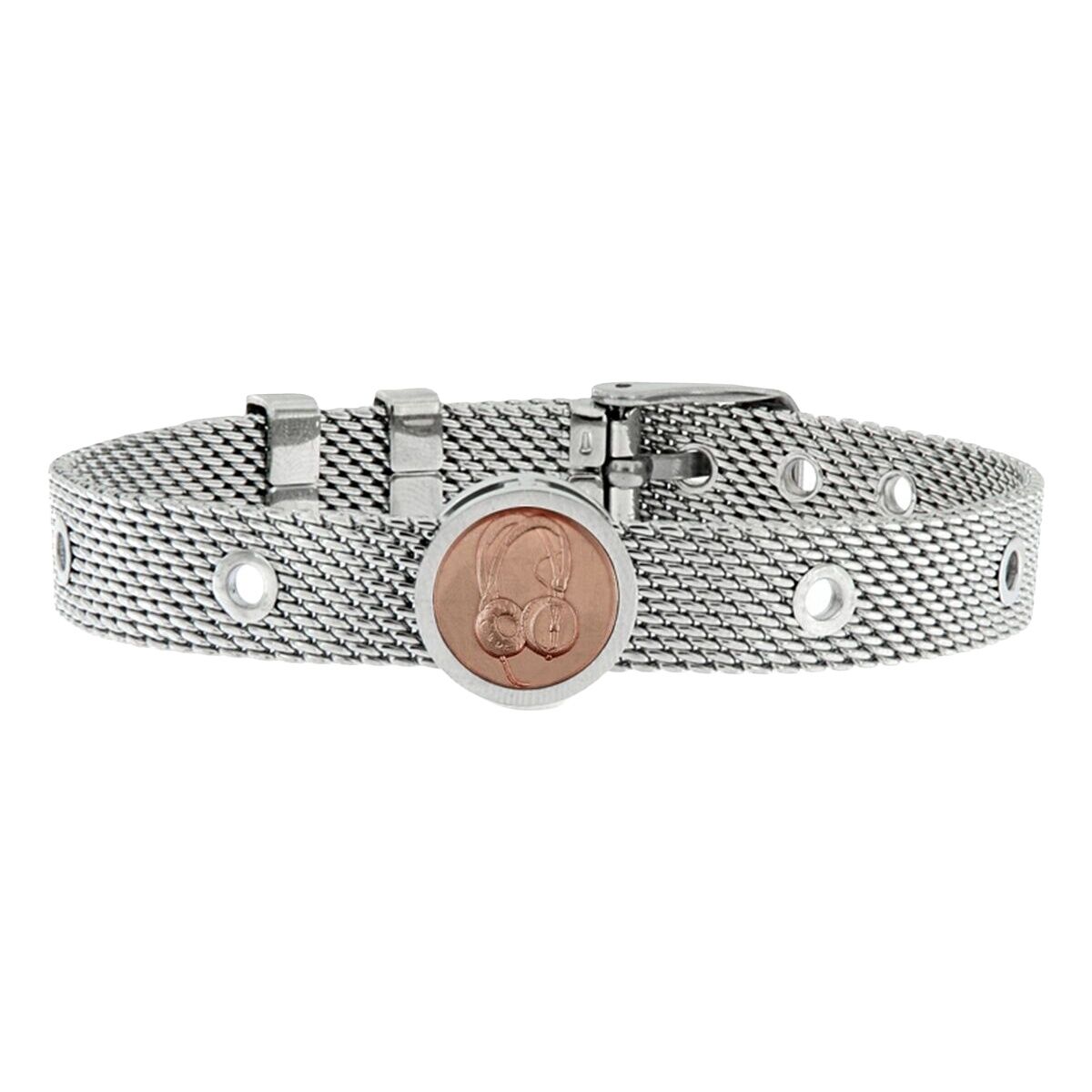 Unisex Bracelet Deejay Talent Jewels TJA-4-05-02-1-235 Silver Unisex Bracelet Deejay Talent Jewels TJA-4-05-02-1-235 Silver