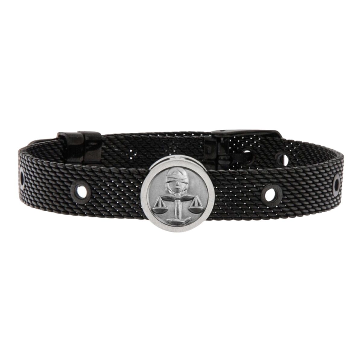 Unisex Bracelet Law Talent Jewels TJA-2-05-03-2-235 Black