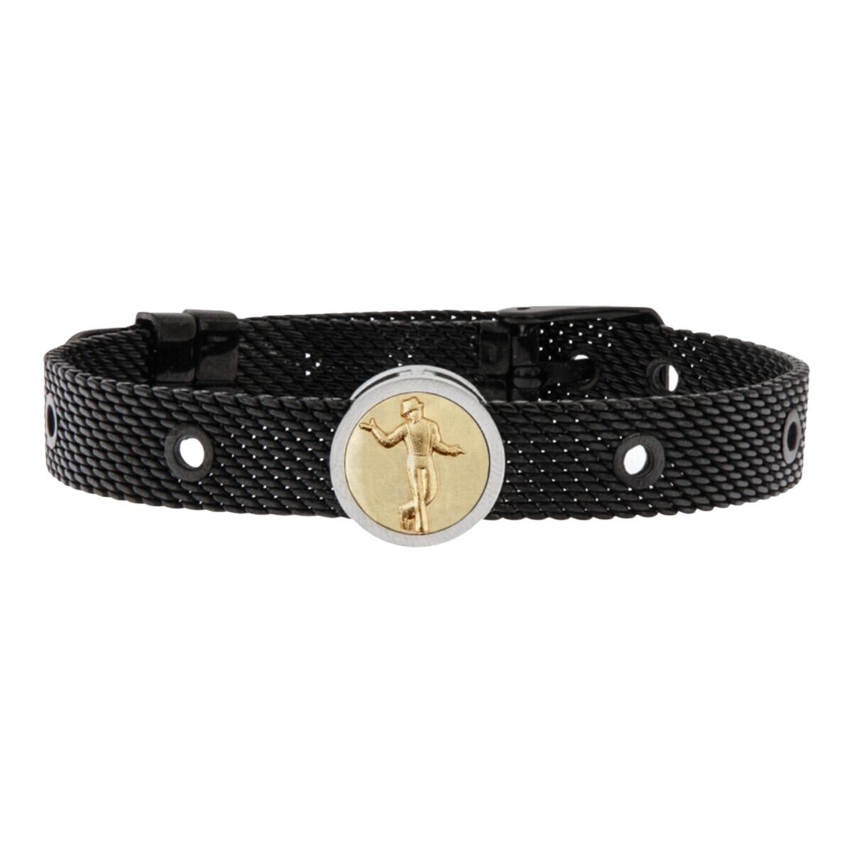 Unisex Bracelet Showman Talent Jewels TJA-3-17-01-2-235 Black