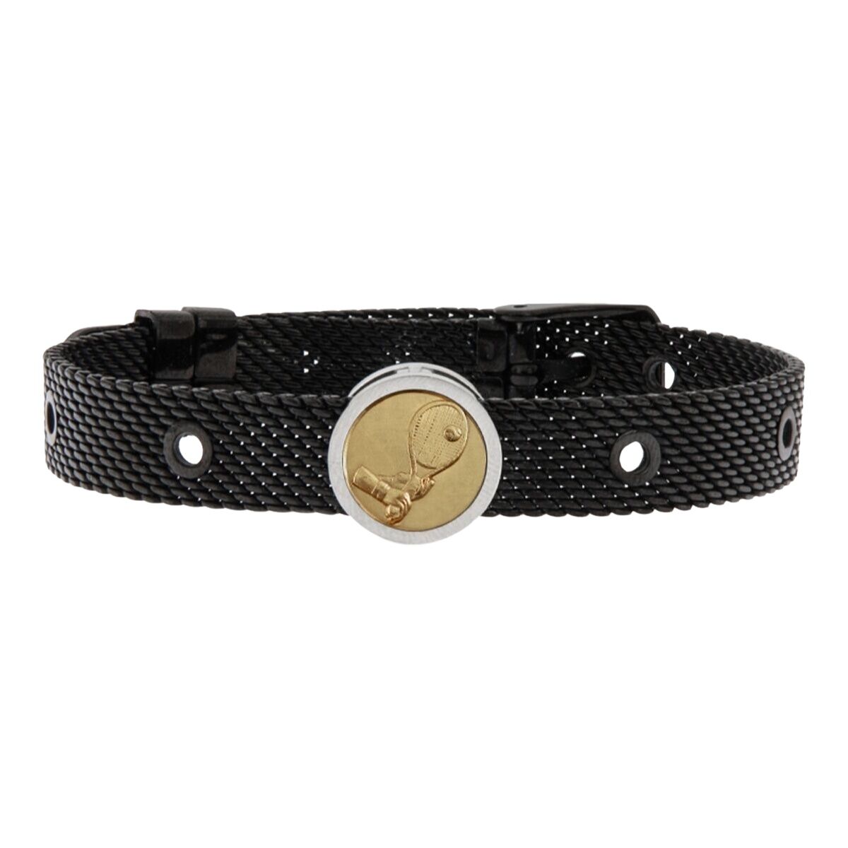 Unisex Bracelet Tennis Player Talent Jewels TJA-1-18-01-2-235 Black