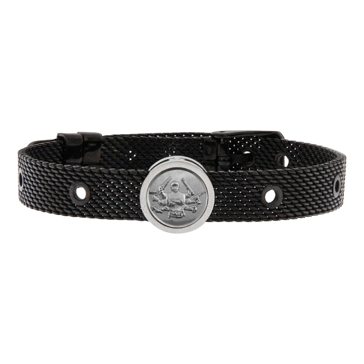Unisex Bracelet Handyman Talent Jewels TJA-2-03-03-2-235 Black