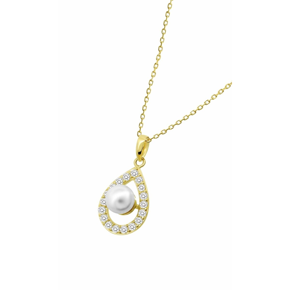 Ladies’ Necklace Lotus HIN00094/43 Golden