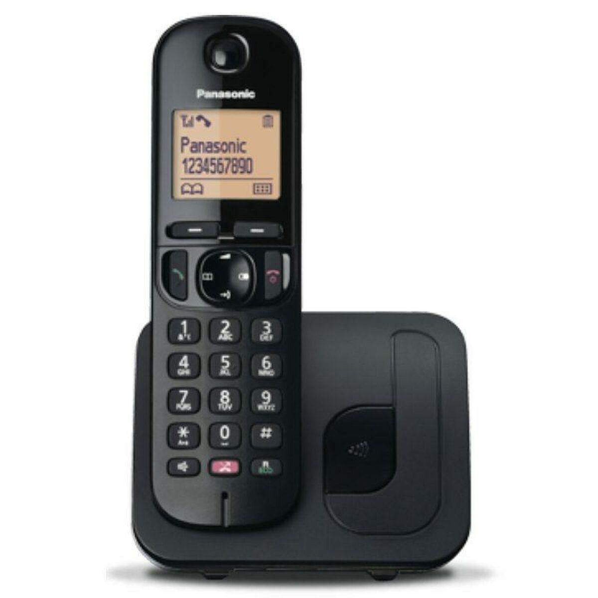 Wireless Phone Panasonic KXTGC250SPB Black 1,6″