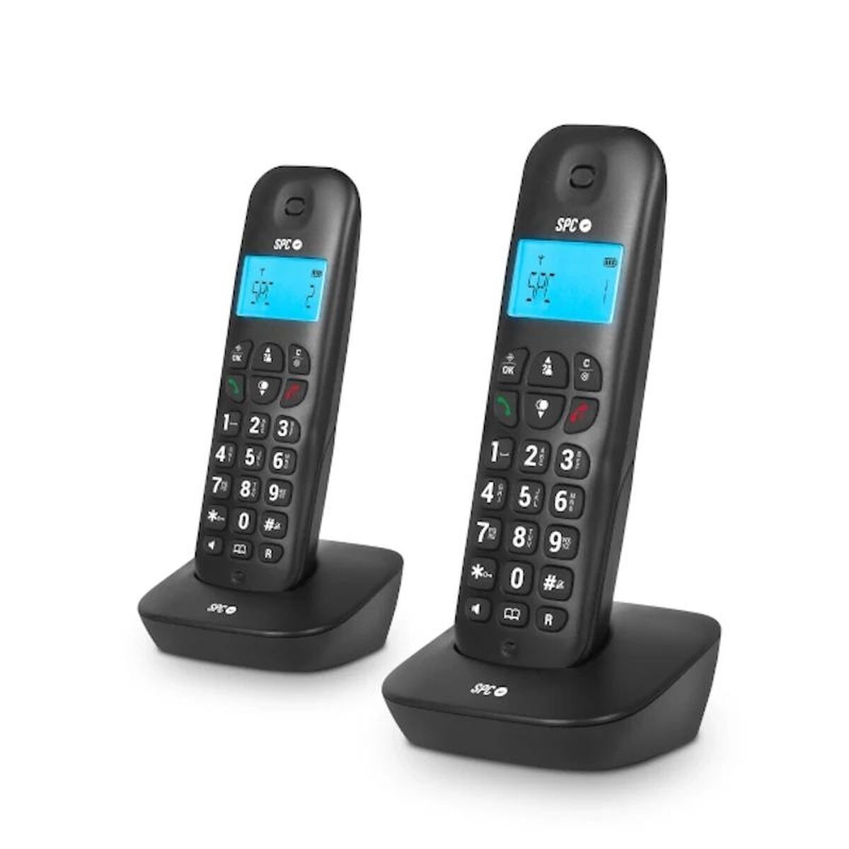 Wireless Phone SPC Internet 7302N AIRPRODUO Black Wireless Phone SPC Internet 7302N AIRPRODUO Black