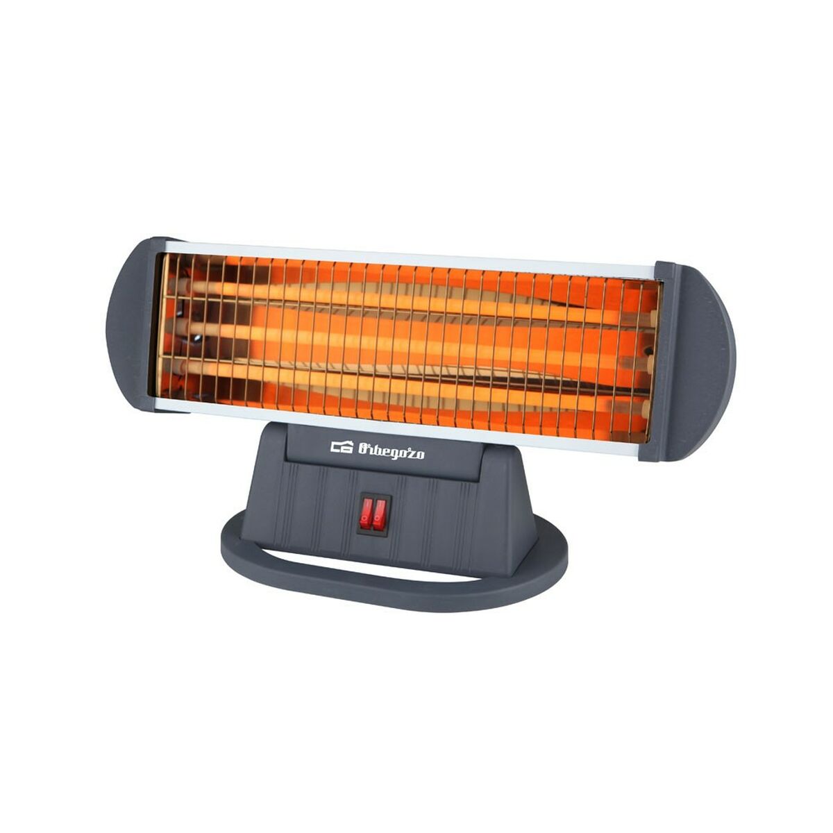 Heater Orbegozo BP0204   CUARZO Black Grey 1200 W Heater Orbegozo BP0204   CUARZO Black Grey 1200 W