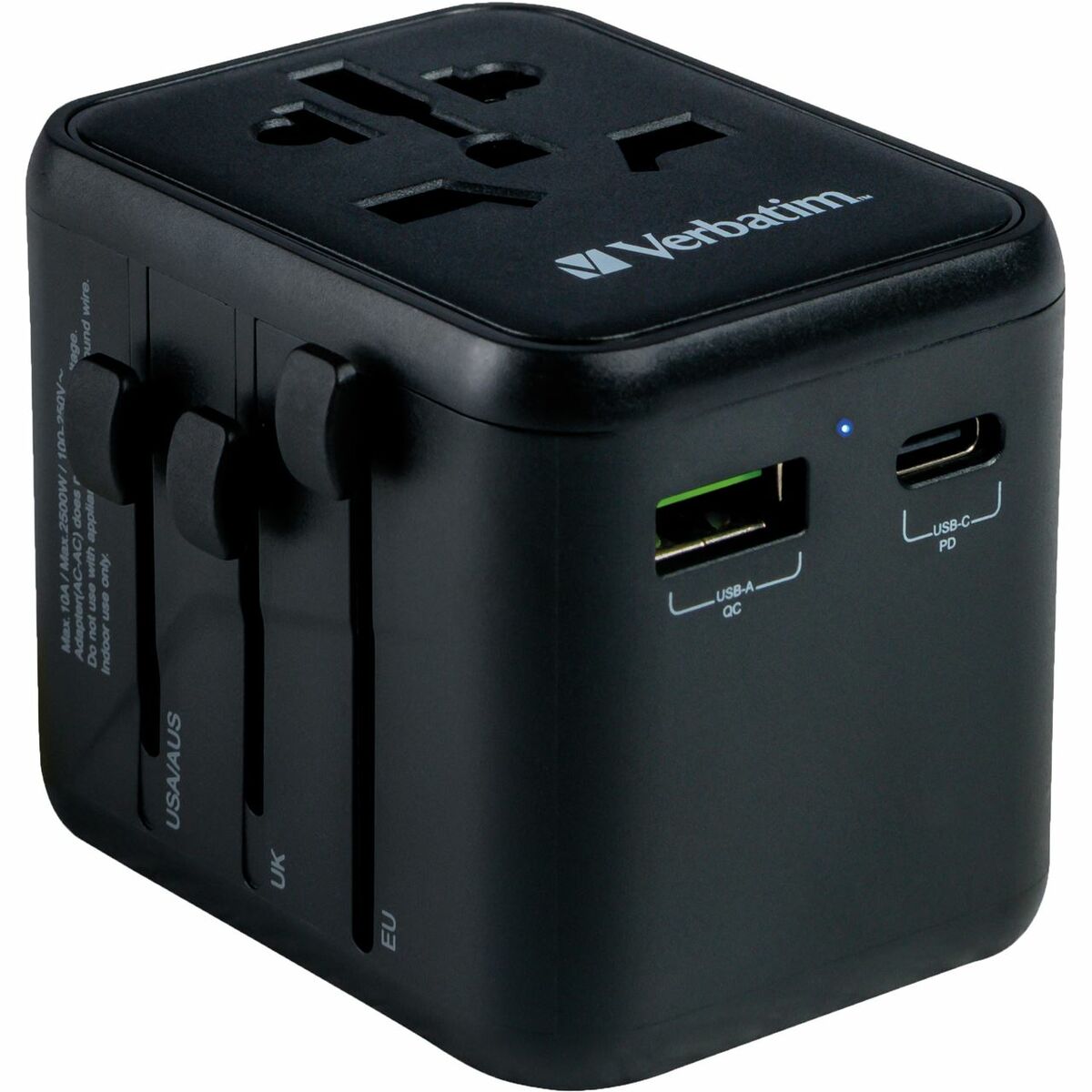 Universal Travel Power Adapter Verbatim 49543
