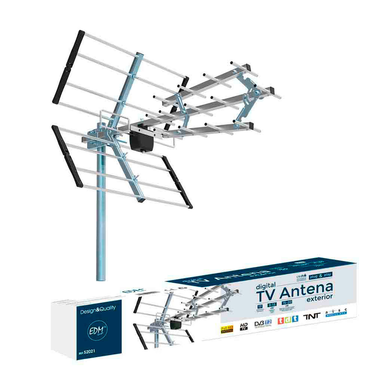 TV antenna EDM 52021 470-694 Mhz UHF TV antenna EDM 52021 470-694 Mhz UHF