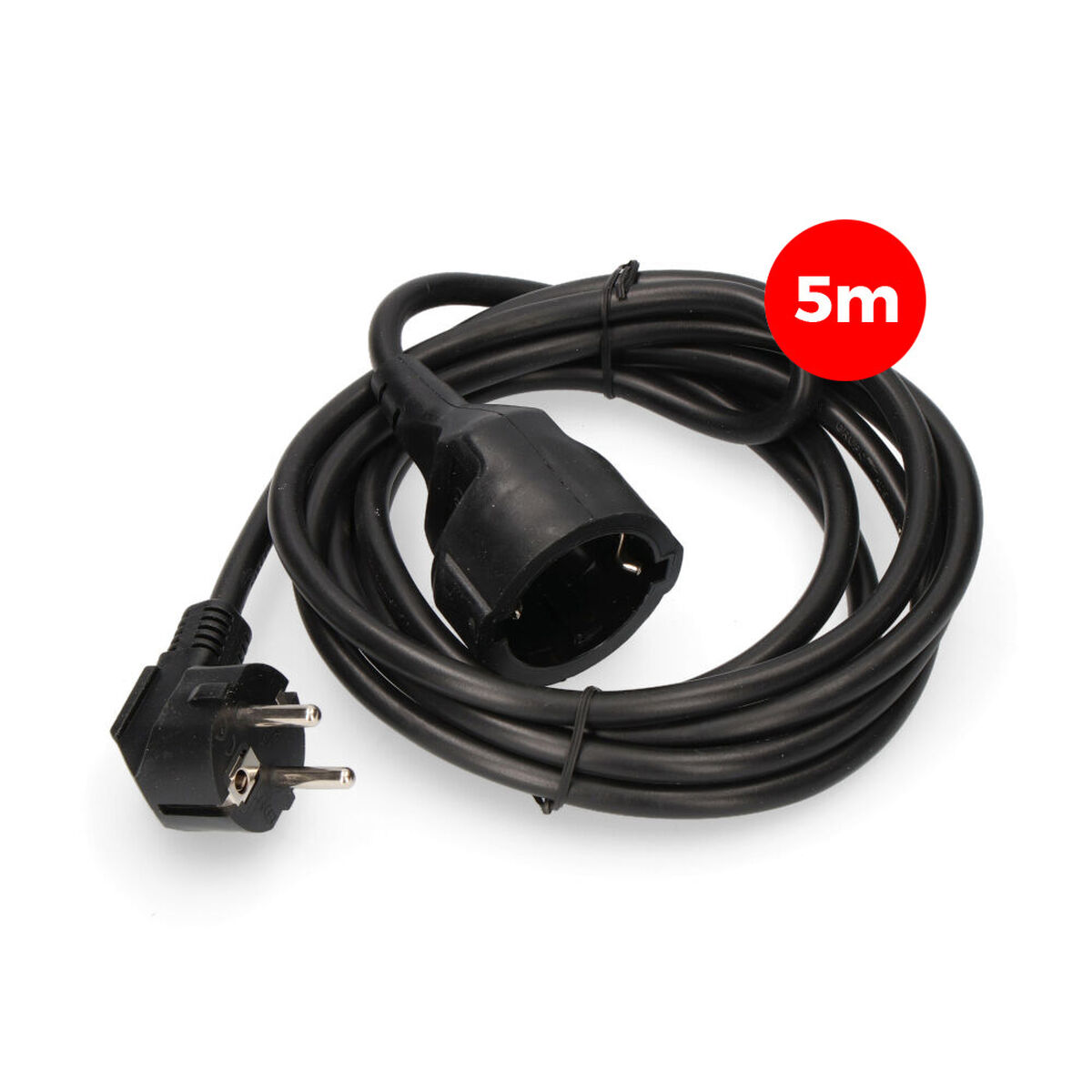 Extension Lead EDM 23214 Black 5 m Extension Lead EDM 23214 Black 5 m
