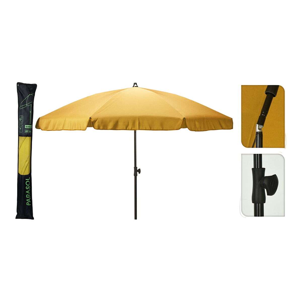 Parasol Ambiance Yellow  220 cm