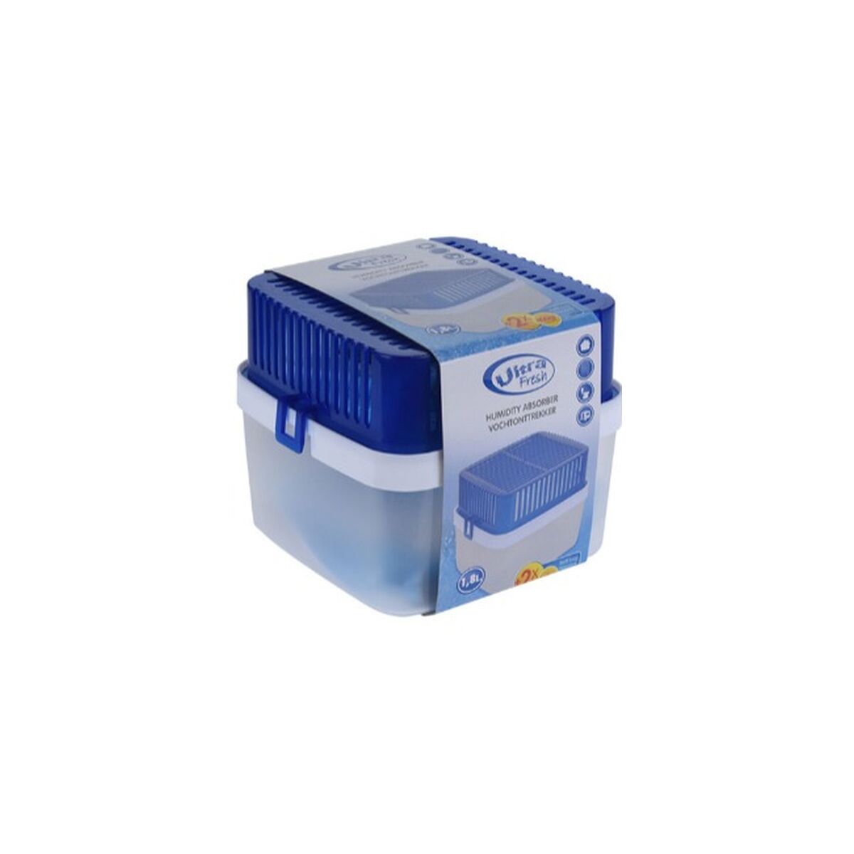 Dehumidifier Ultra Fresh 760000130 1,8 L Blue White Dehumidifier Ultra Fresh 760000130 1,8 L Blue White