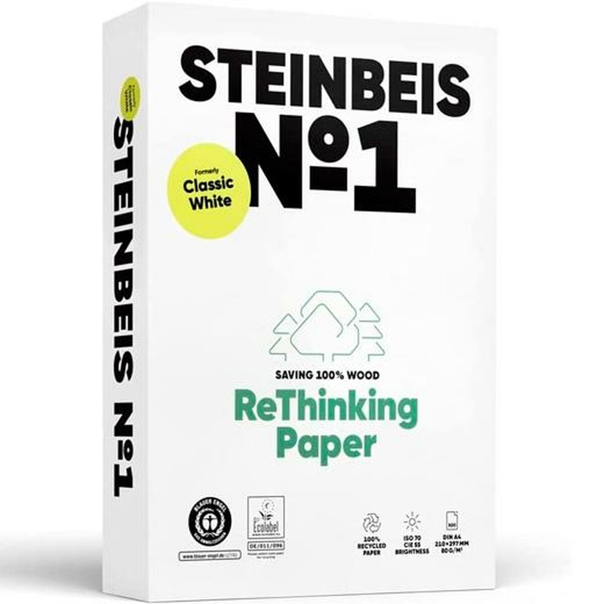 Printer Paper Steinbeis White Din A4 500 Sheets Printer Paper Steinbeis White Din A4 500 Sheets
