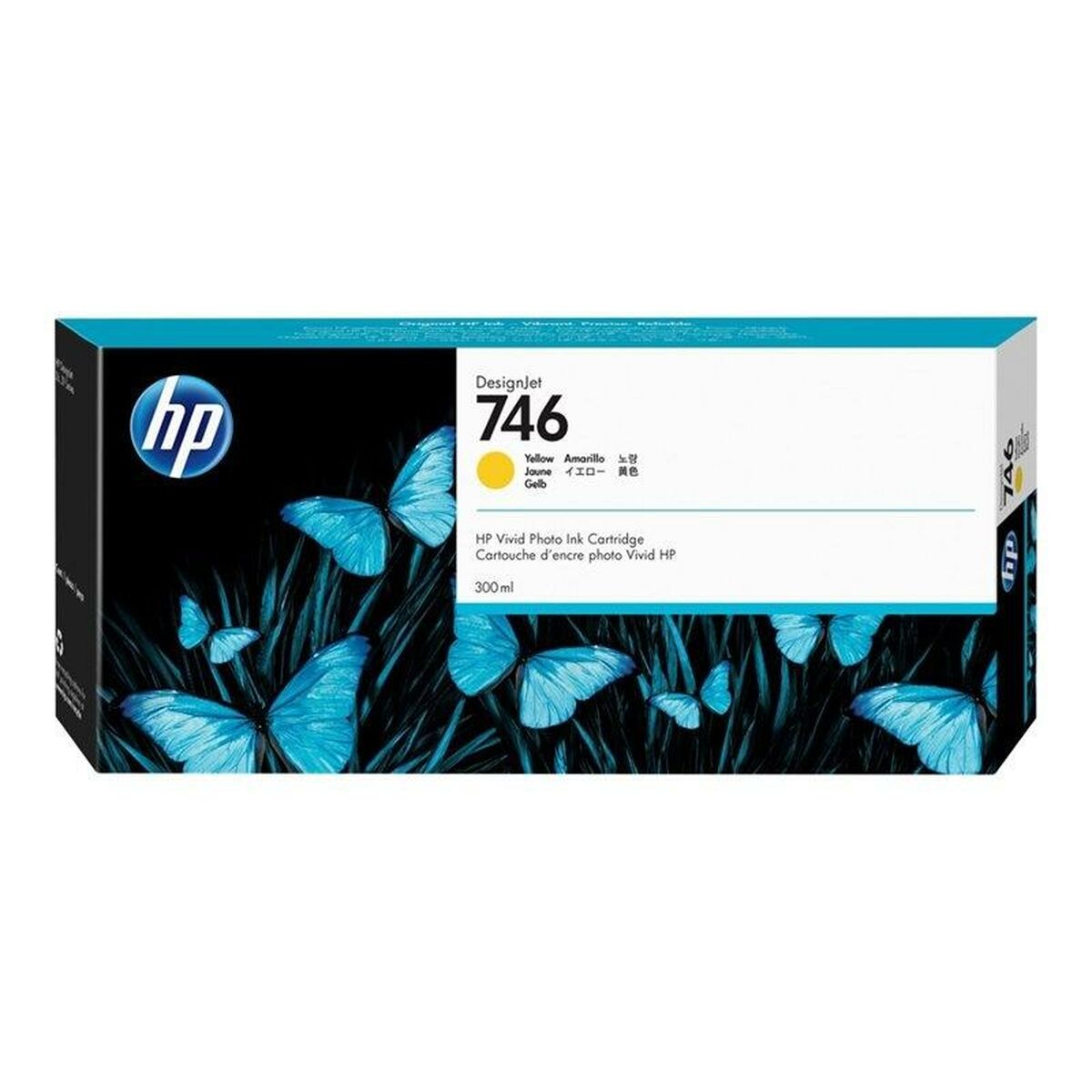 Original Ink Cartridge HP Yellow (5 Units)