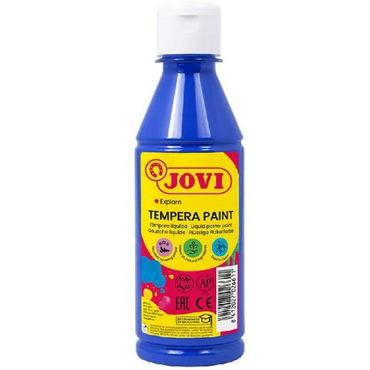 Tempera Jovi Dark blue 250 ml (12 Units)