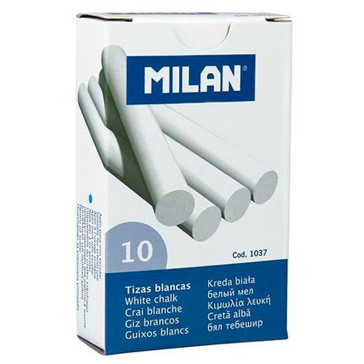 Chalks Milan White 10 Pieces (10 Units)