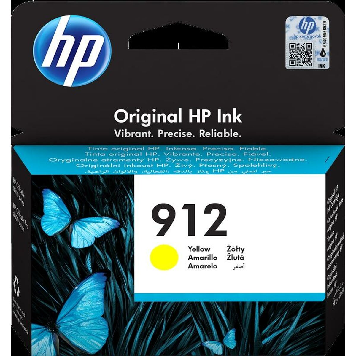 Original Ink Cartridge HP Yellow (60 Units)