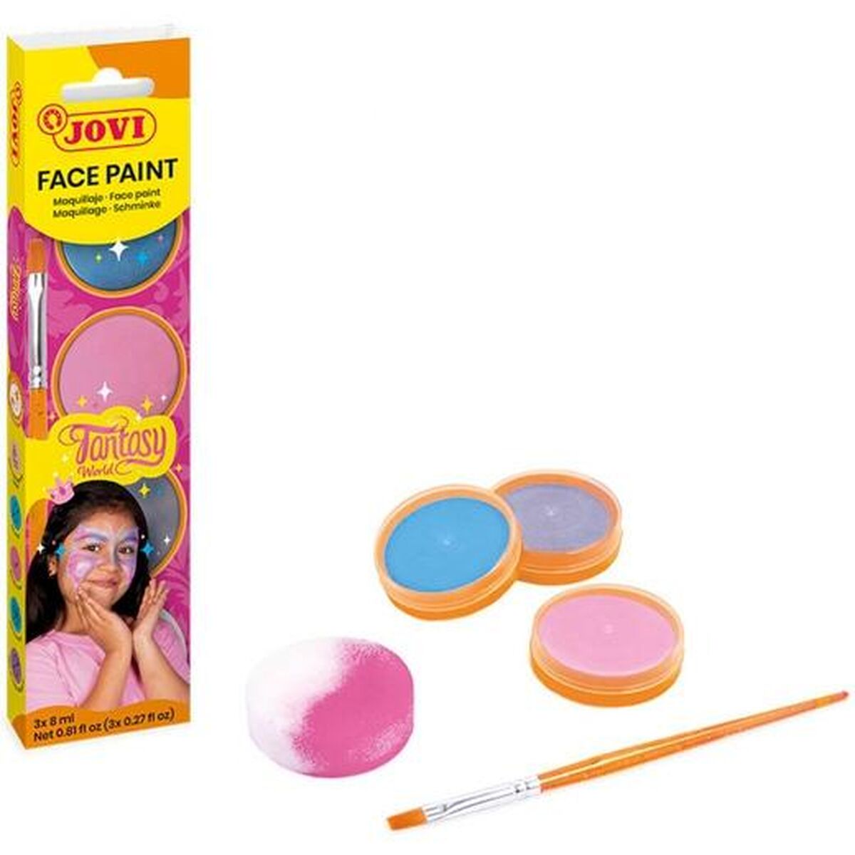 Children’s Make-up Set Jovi Fantasy Multicolour (12 Units)