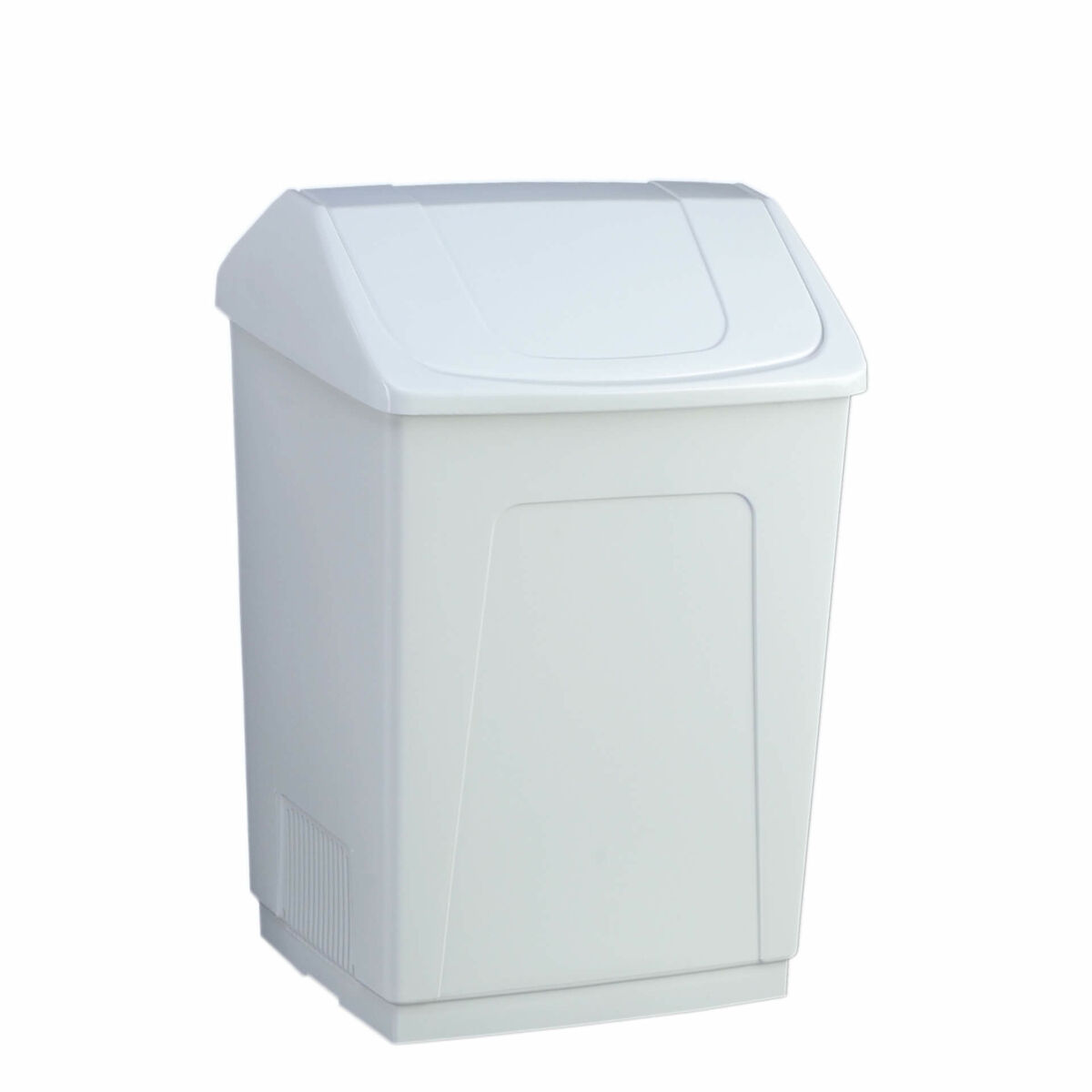 Rubbish bin Denox White 55 L Rubbish bin Denox White 55 L