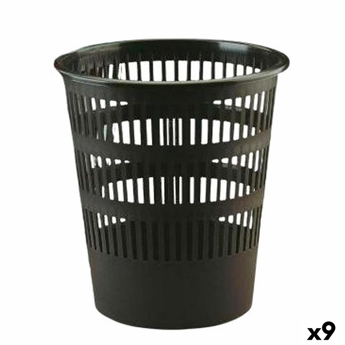 Rubbish bin Faibo Multicolour polypropylene 12 L (9Units) Rubbish bin Faibo Multicolour polypropylene 12 L (9Units)