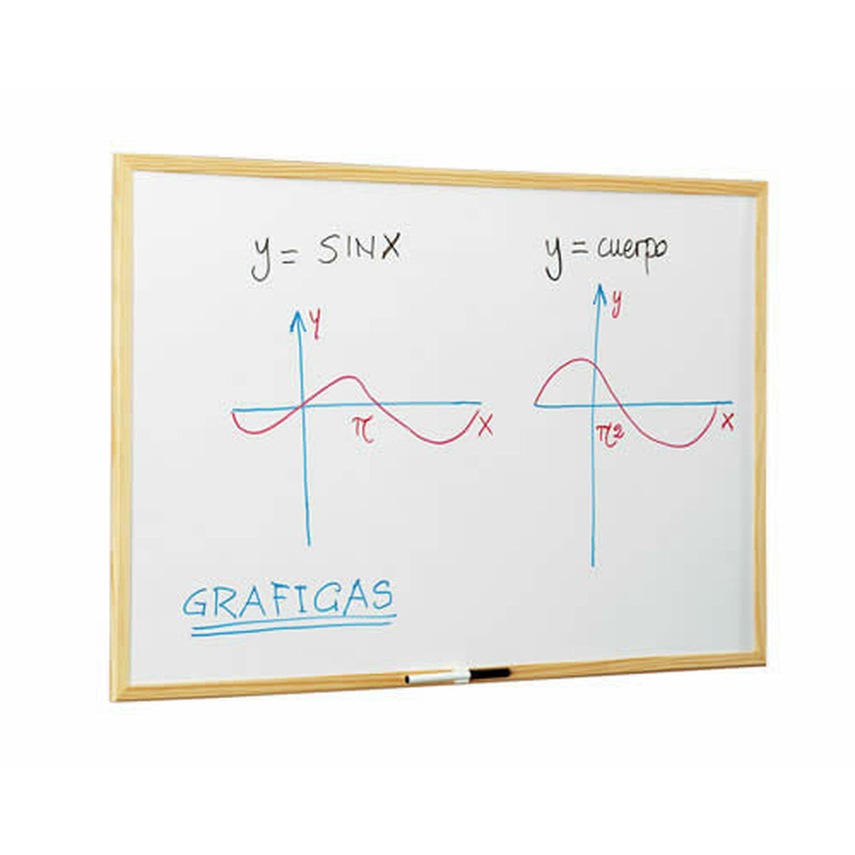 Whiteboard Faibo Magnetic White 40 x 60 cm Whiteboard Faibo Magnetic White 40 x 60 cm