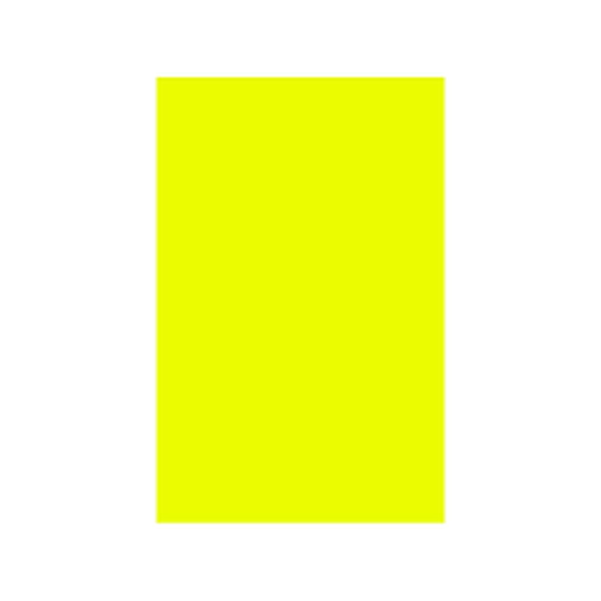Card Iris Fluorescent Yellow