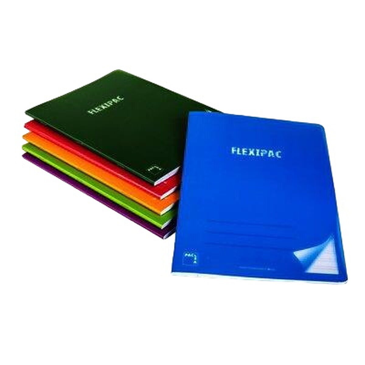 Notebook Pacsa 5×5 Multicolour A4 6 Pieces