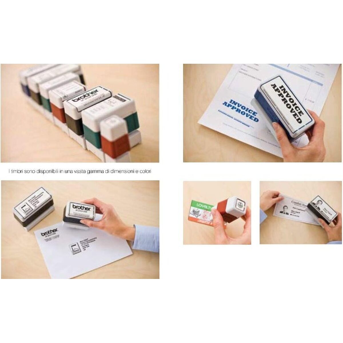 Stamper Brother Blue (6 Units)