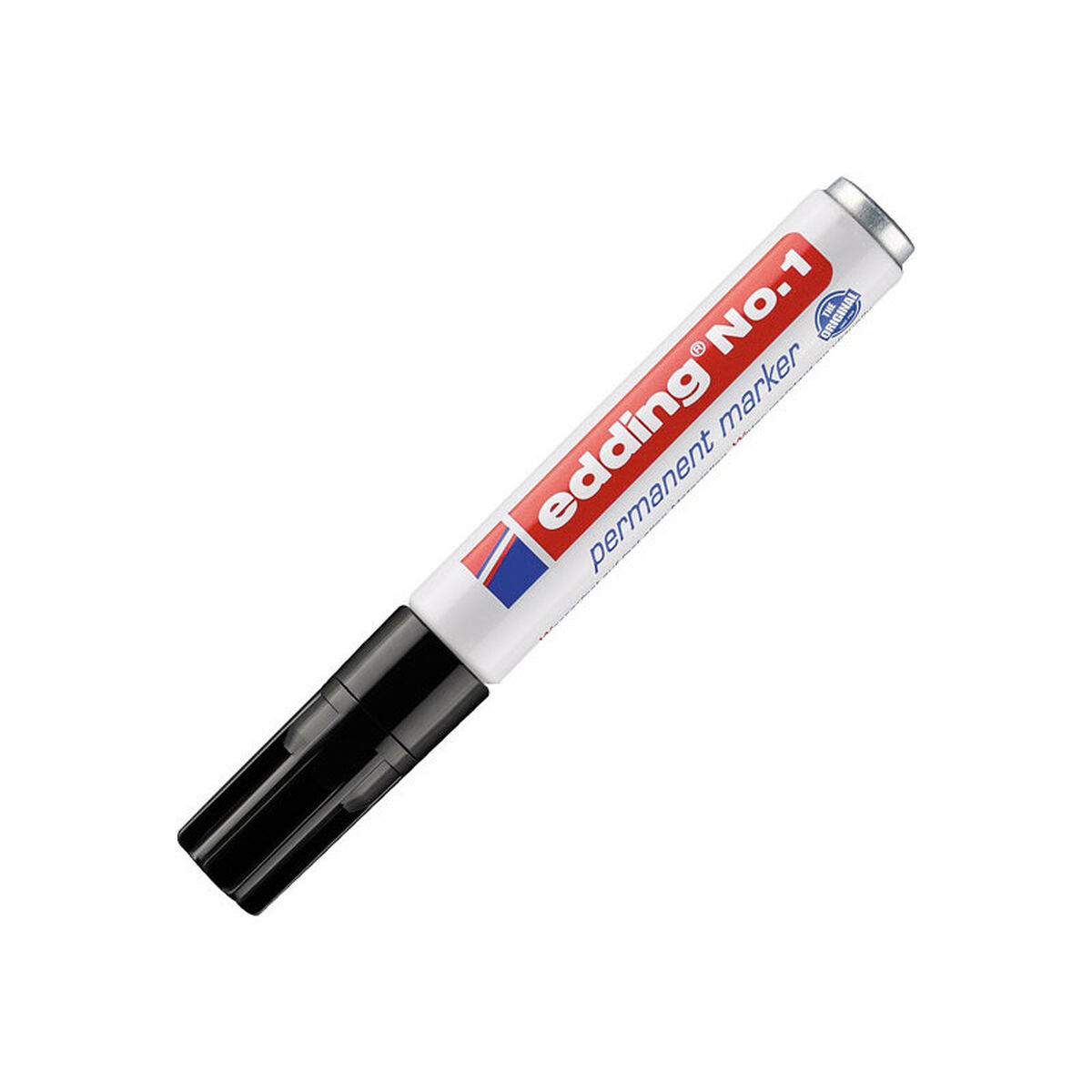 Permanent marker Edding NÂº 1 Black (10 Units)
