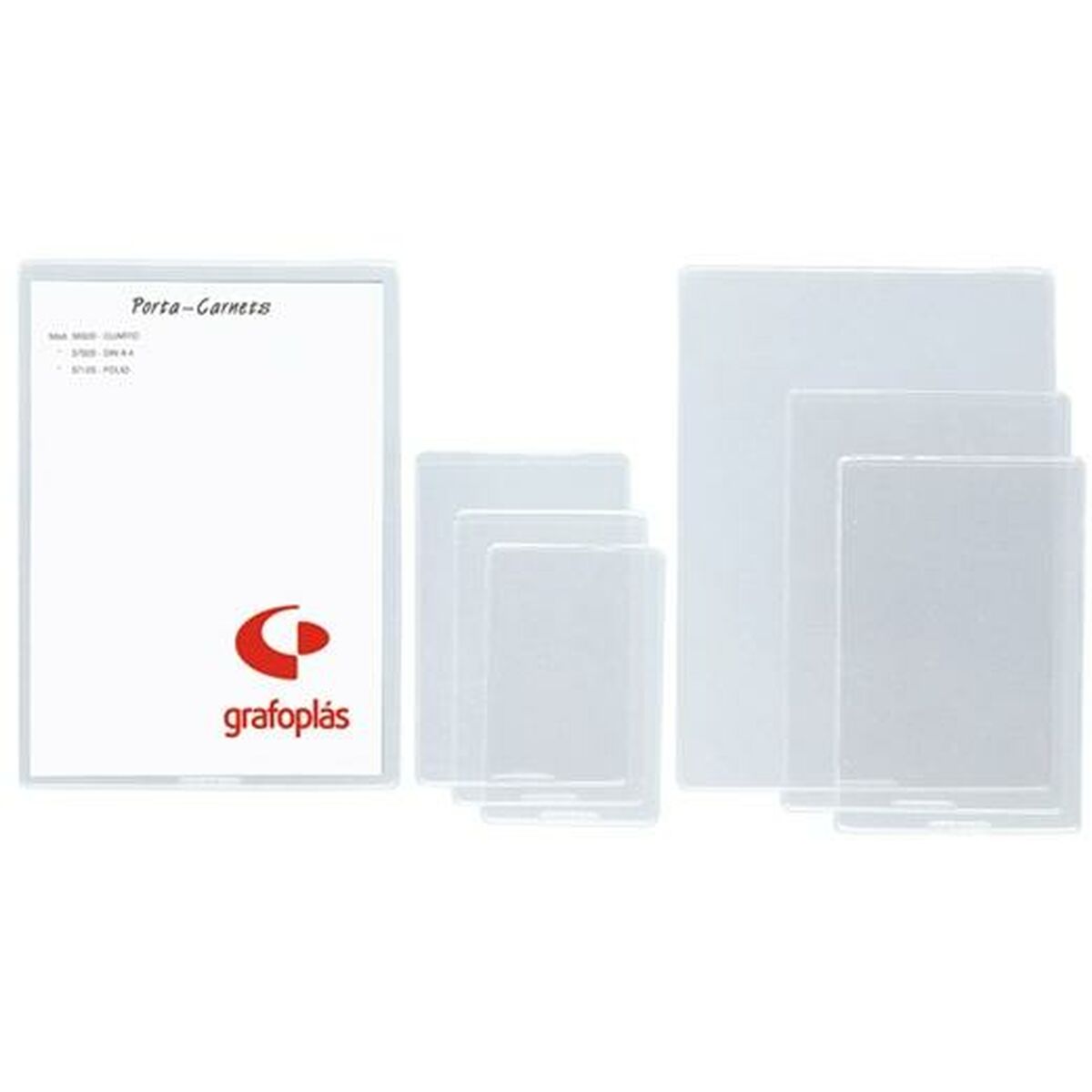 ID card holder Grafoplas Transparent PVC (25 Units) ID card holder Grafoplas Transparent PVC (25 Units)