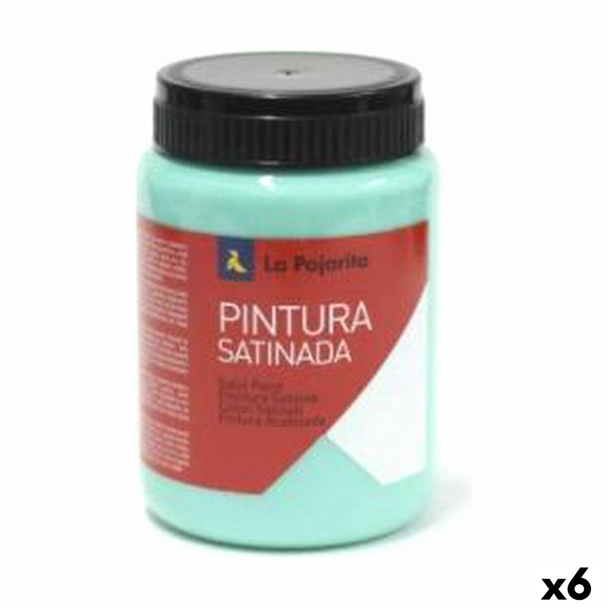 Tempera La Pajarita L-18 6 Pieces Light Green Satin finish Tempera La Pajarita L-18 6 Pieces Light Green Satin finish