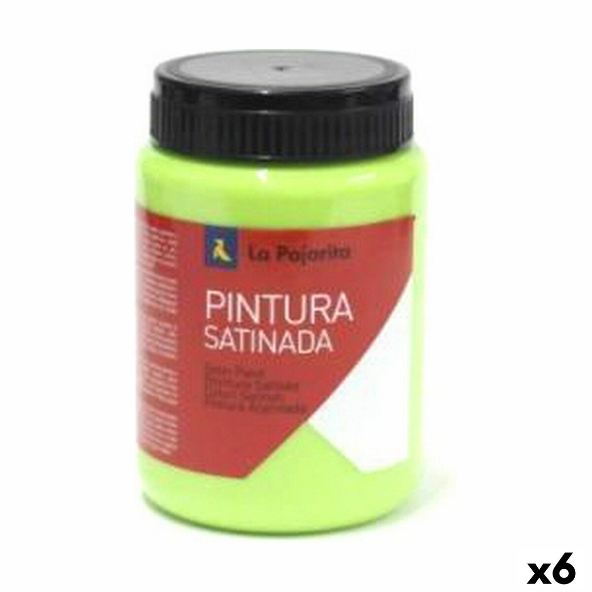 Tempera La Pajarita Parrot L-37 6 Pieces Green Satin finish Tempera La Pajarita Parrot L-37 6 Pieces Green Satin finish