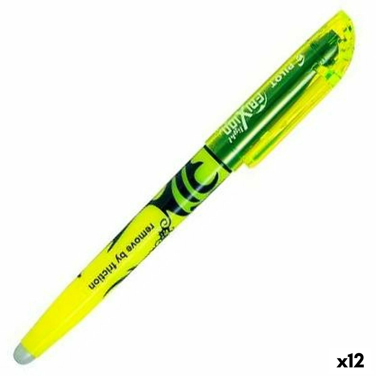 Fluorescent Marker Pilot Frixion Light Fluorescent Bevelled Erasable ink Yellow (12 Units) Fluorescent Marker Pilot Frixion Light Fluorescent Bevelled Erasable ink Yellow (12 Units)