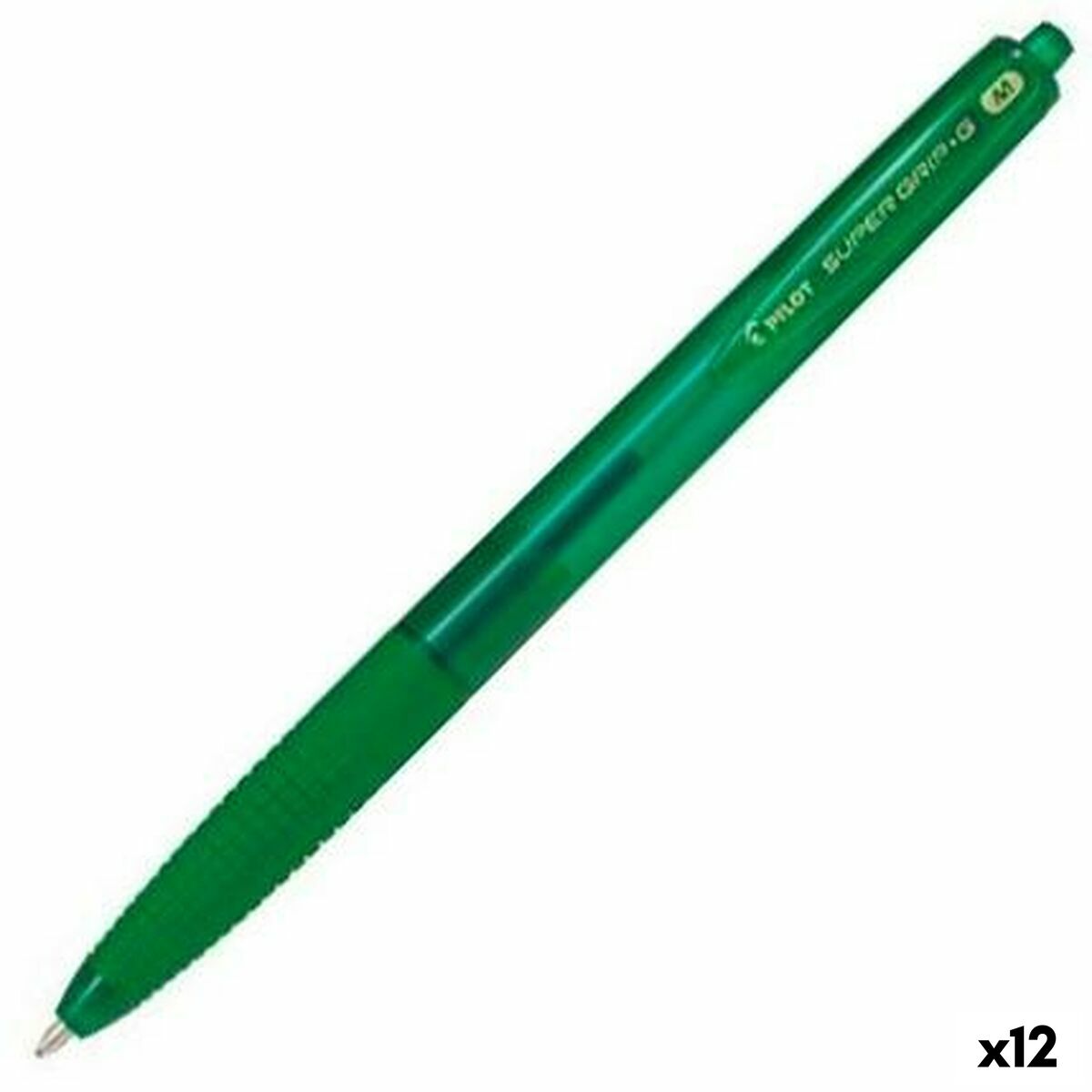Pen Pilot Supergrip G Green 0,4 mm 1 mm (12 Units) Pen Pilot Supergrip G Green 0,4 mm 1 mm (12 Units)