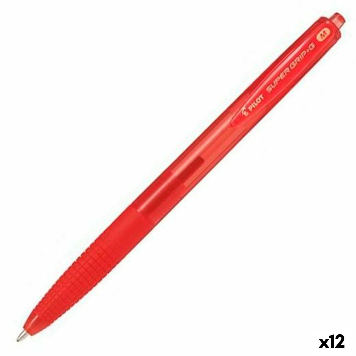 Pen Pilot Supergrip G Red 0,4 mm 1 mm (12 Units) Pen Pilot Supergrip G Red 0,4 mm 1 mm (12 Units)