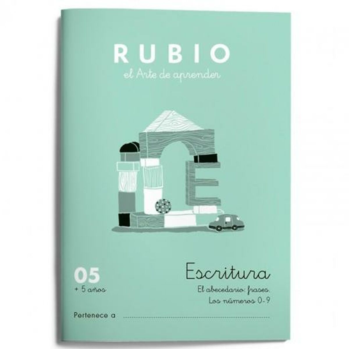 Writing and calligraphy notebook Rubio N05 A5 Spanish 20 Sheets (10 Units)